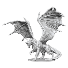 Dungeons & Dragons - Unpainted Minis - Adult Blue Dragon